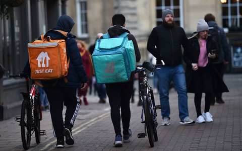 Deliveroo, Just Eat and Uber Eats agree to security checks in illegal working crackdown