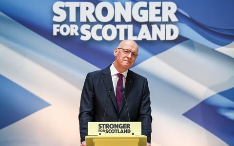 John Swinney, the new leader of the SNP and candidate for the head of the Scottish Government