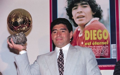 Diego Maradona’s stolen World Cup Golden Ball trophy to be auctioned in Paris