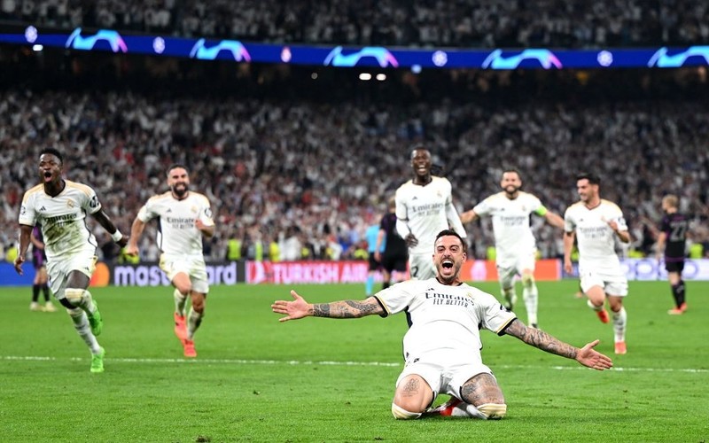Real Madrid in the Champions League final!