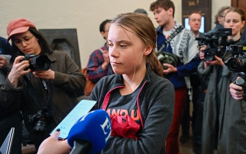 Aktywistka klimatyczna Greta Thunberg skazana za blokadę wejścia do parlamentu