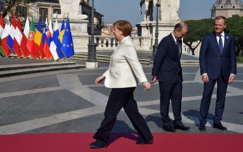 EU leaders mark 60th anniversary with Rome declaration