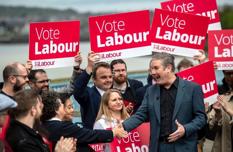 UK's Labour holds 30-point poll lead over Sunak's Conservatives