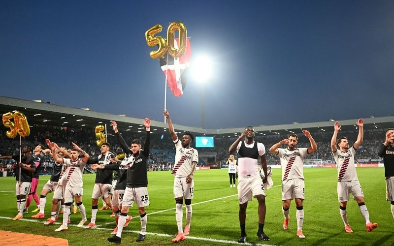Bayer Leverkusen undefeated for the 50th time in a row!