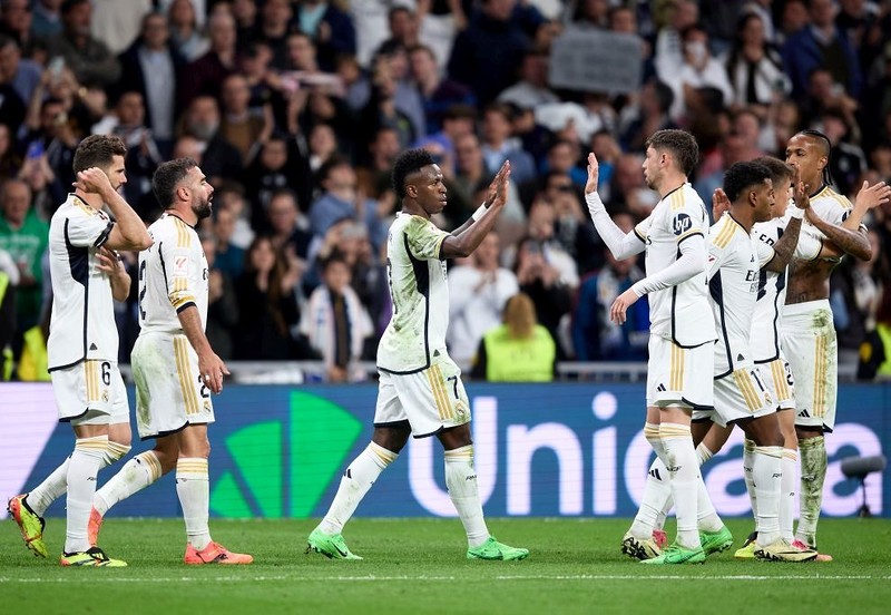 Real Madrid with 5 goals, Girona with surprising defeat