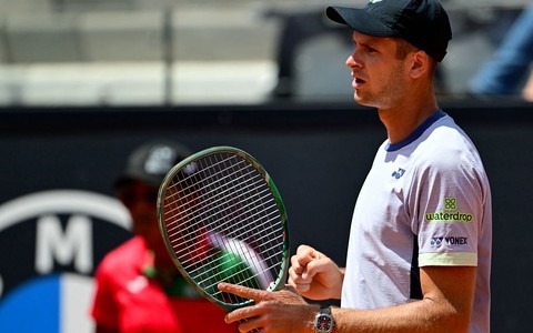 Turniej ATP w Rzymie: Hurkacz odpadł w ćwierćfinale