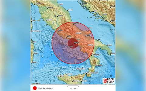 Włochy: Po trzęsieniu ziemi na południu kraju lokalne władze apelują o zachowanie spokoju