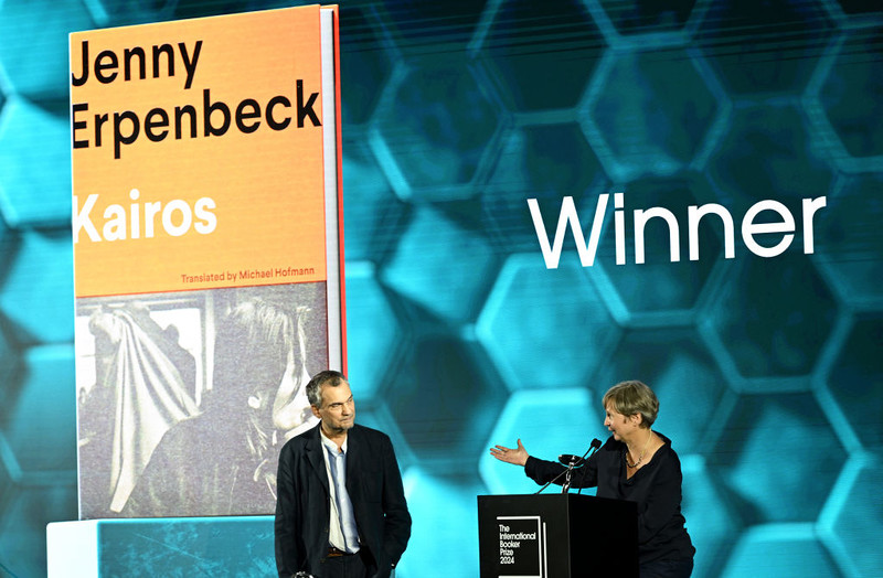 "Kairos" by Jenny Erpenbeck wins International Booker prize
