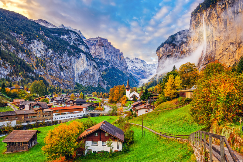 The Swiss village of Lauterbrunnen wants to charge visitors for entry