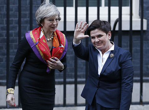 Szydlo and May for minimizing the negative effects of Brexit