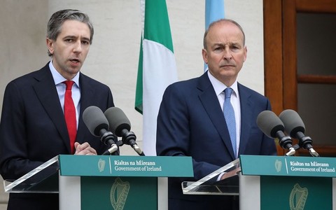 Irish government made formal decision to recognize Palestinian statehood