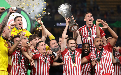 Europa Conference League: Historic triumph for Olympiakos Piraeus
