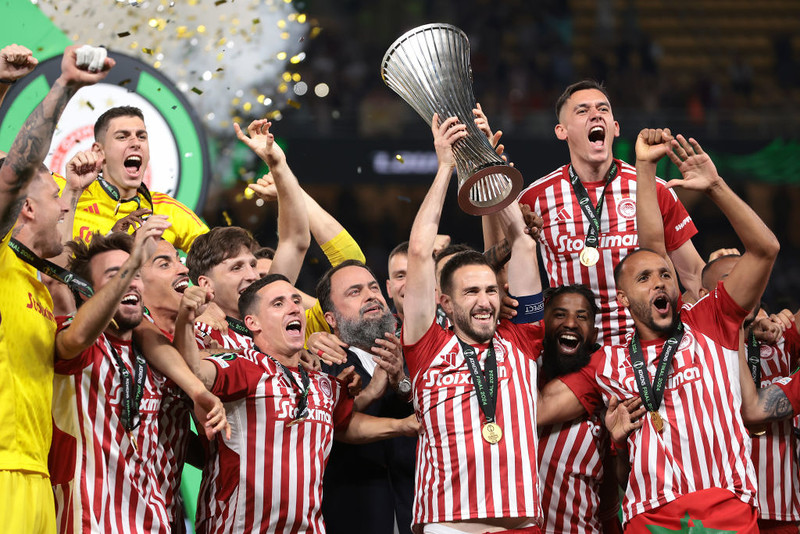 Europa Conference League: Historic triumph for Olympiakos Piraeus