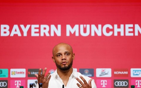 Vincent Kompany coach of Bayern Munich