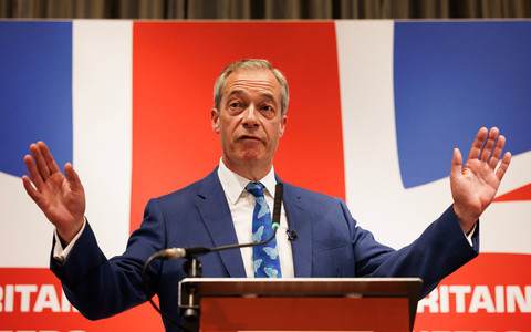Architekt Brexitu Farage wraca do polityki i wystartuje w wyborach do Izby Gmin