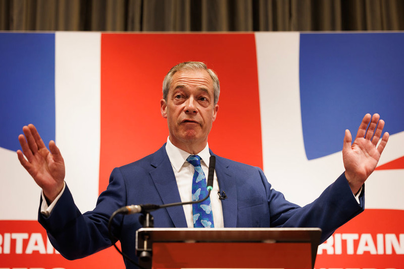 Architekt Brexitu Farage wraca do polityki i wystartuje w wyborach do Izby Gmin