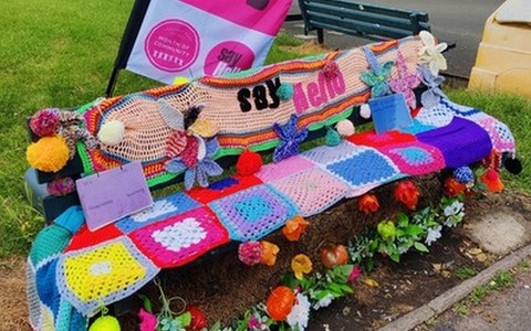 ‘Say Hello’ benches in Dudley for Loneliness Awareness Week
