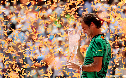 Federer wit 91st title in career