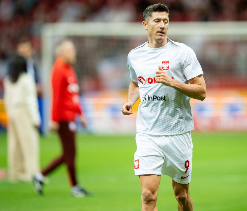 Euro 2024: Lewandowski nie zagra z Holandią