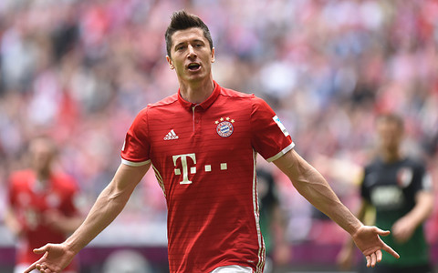 Lewandowski for the eighth time in the eleventh "Kicker"
