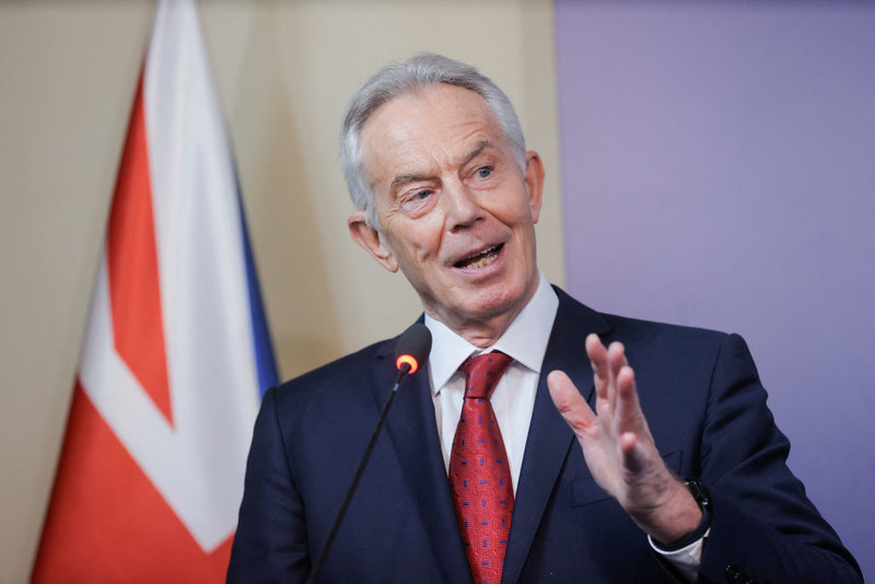 Były premier Wielkiej Brytanii Tony Blair spotkał się z piątką Toniblerów