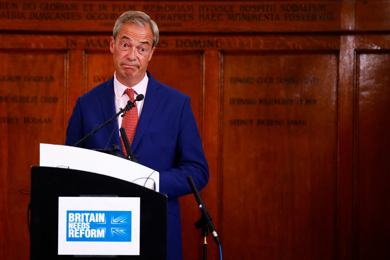 Nigel Farage: To partia Reform UK jest teraz prawdziwą opozycją w UK