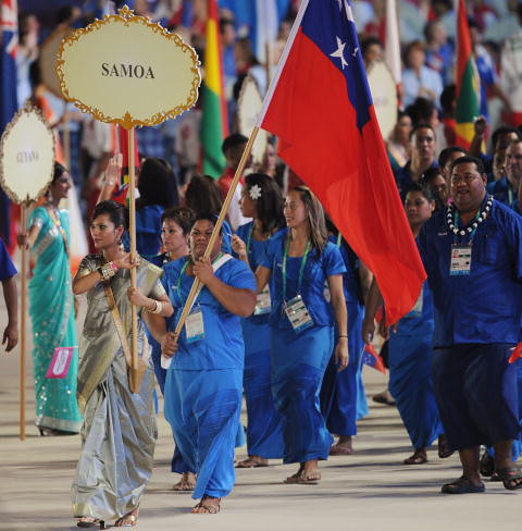 Samoa Olympic medallist finally gets her gong