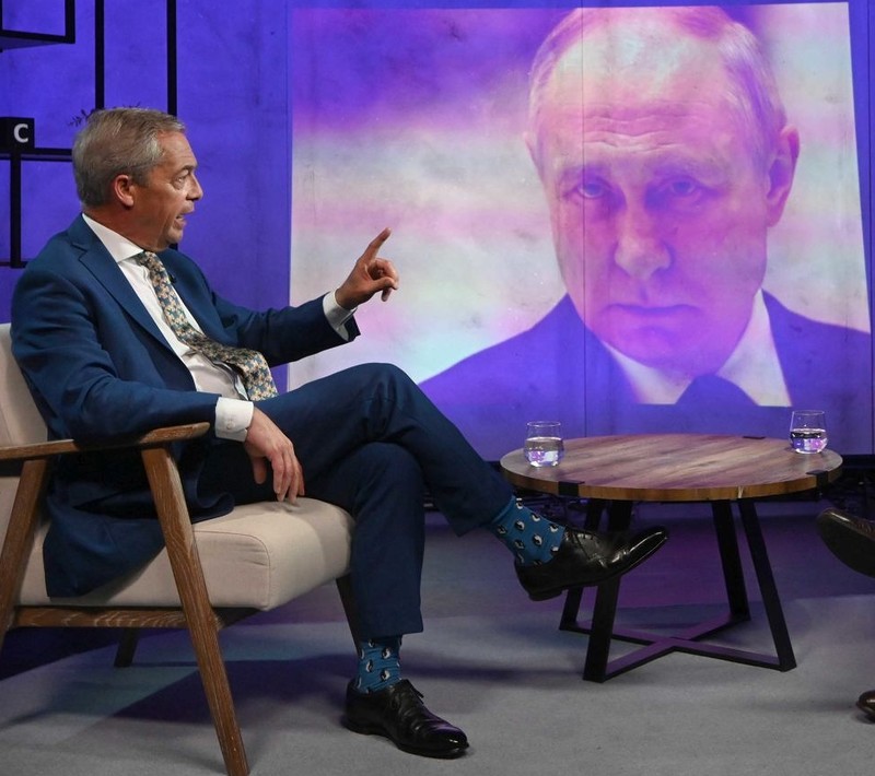Farage: Wojna jest winą Putina, ale rozszerzenie NATO go sprowokowało