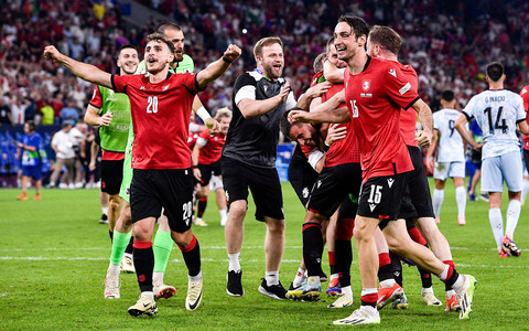 EURO 2024: Sensacyjna Gruzja, awans Belgów w słabym stylu