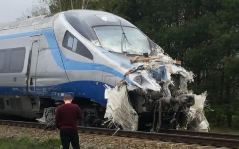 Wypadek pociągu Pendolino w Polsce. Co najmniej 18 rannych, 3 osoby w ciężkim stanie