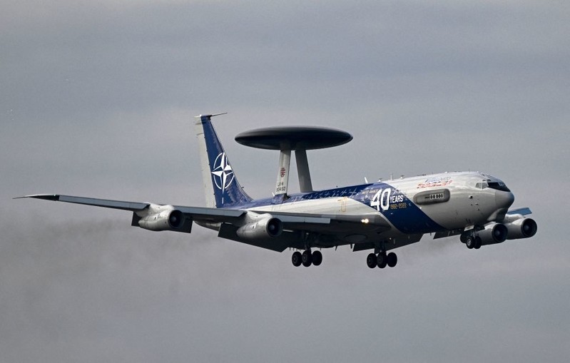 NATO ponownie rozmieściło samoloty systemu AWACS nad Polską