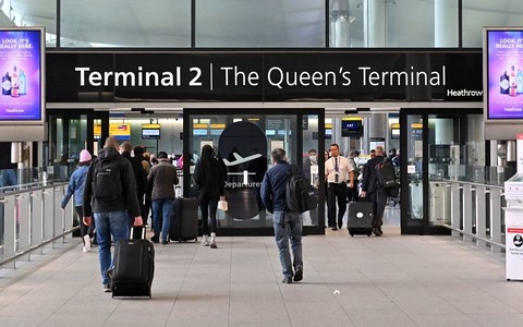Heathrow Airport terminal evacuated causing chaos for holidaymakers and England fans