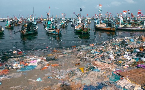 The most garbage-polluted waters in the world were identified