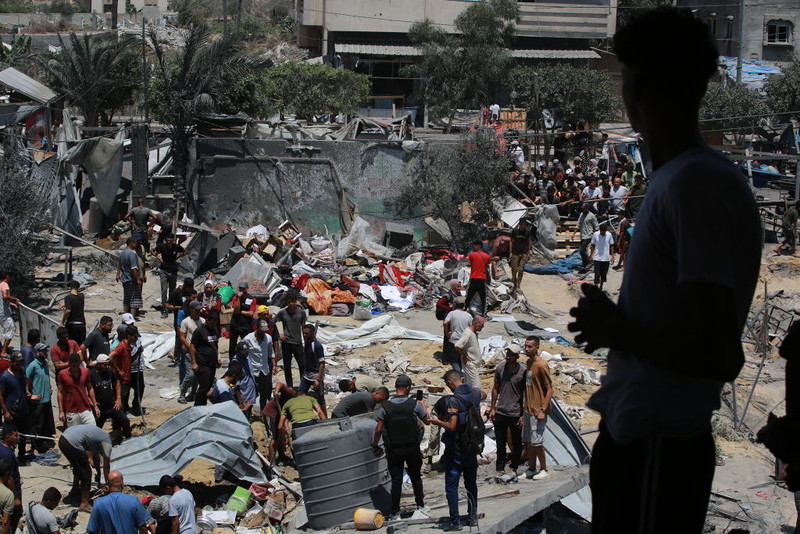 Gaza Strip: 71 people killed, 289 injured in today's Israeli attack