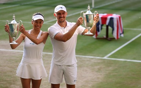 Hsieh and Zielinski win second Grand Slam title of the year at Wimbledon