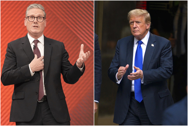 Brytyjskie media: Premier Starmer zaczął budować relacje z Trumpem