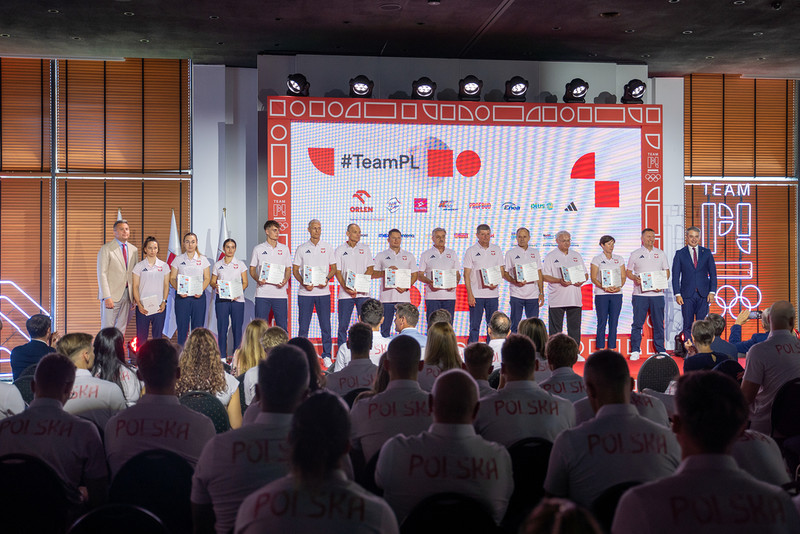 Paris 2024: The last group of Polish athletes took their oath at the Olympic Centre