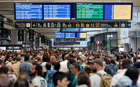 Francja: Atak na sieć kolei dużych prędkości w dniu otwarcia olimpiady 