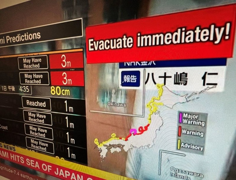 Ryzyko "megatrzęsienia" ziemi w Japonii