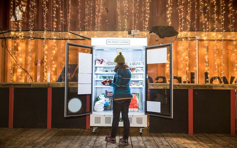 Brilliant Community Fridge project comes to Brixton - but why is it in Pop Brixton?