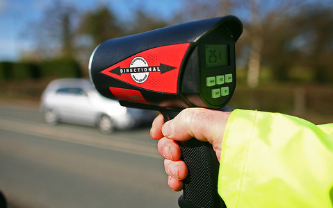 Bigger fines for speeding drivers are coming into force 