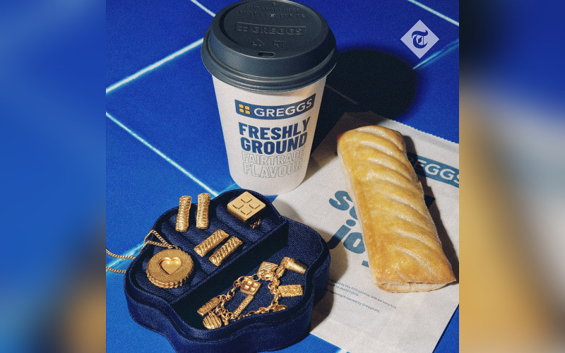 Greggs announces 22-carat gold jewellery collection, including sausage roll earrings