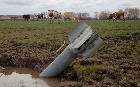 During the war in Ukraine, shrapnel was found in neighboring countries 34 times