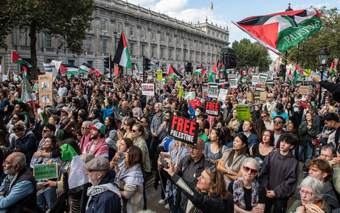 London: 15 people arrested during solidarity march with Palestinians