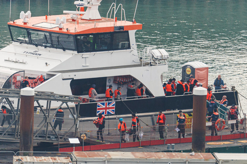 UK: Najwyższa dobowa liczba nielegalnych imigrantów od prawie dwóch lat