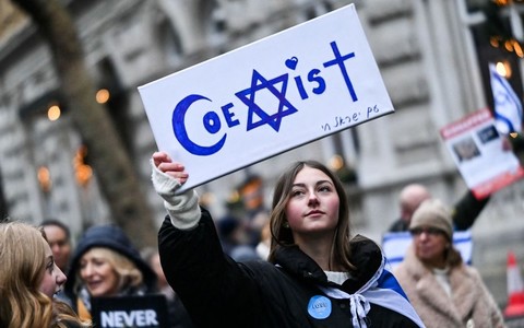 Religious hate crimes at record levels in England and Wales, official figures show