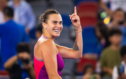 Turniej WTA w Wuhan: Sabalenka "wirtualnie" wyprzedziła Świątek