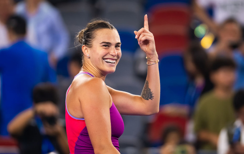 Turniej WTA w Wuhan: Sabalenka "wirtualnie" wyprzedziła Świątek