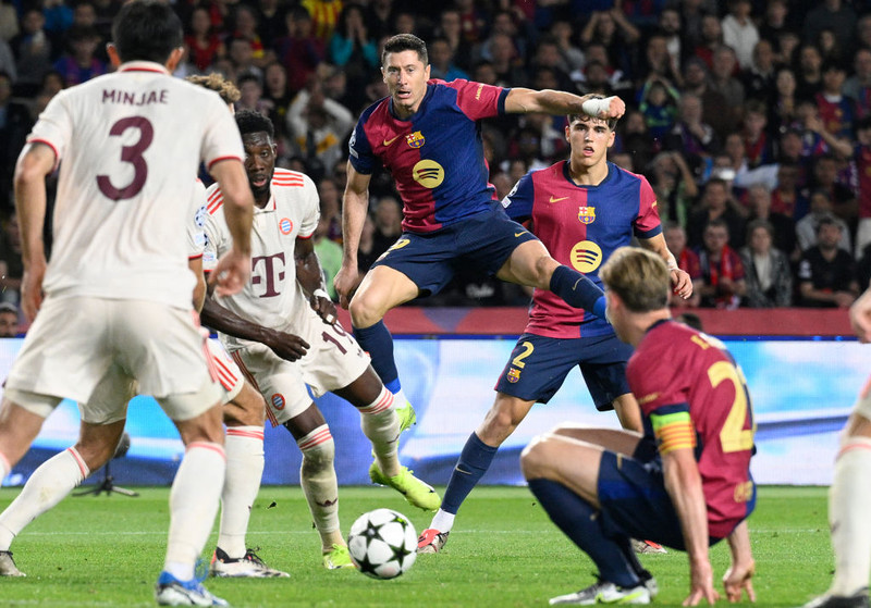 Piłkarska Liga Mistrzów: Barcelona rozbiła Bayern, rekord Manchesteru City