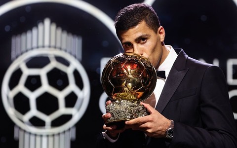 Manchester City's Rodri wins 2024 Men's Ballon d'Or award